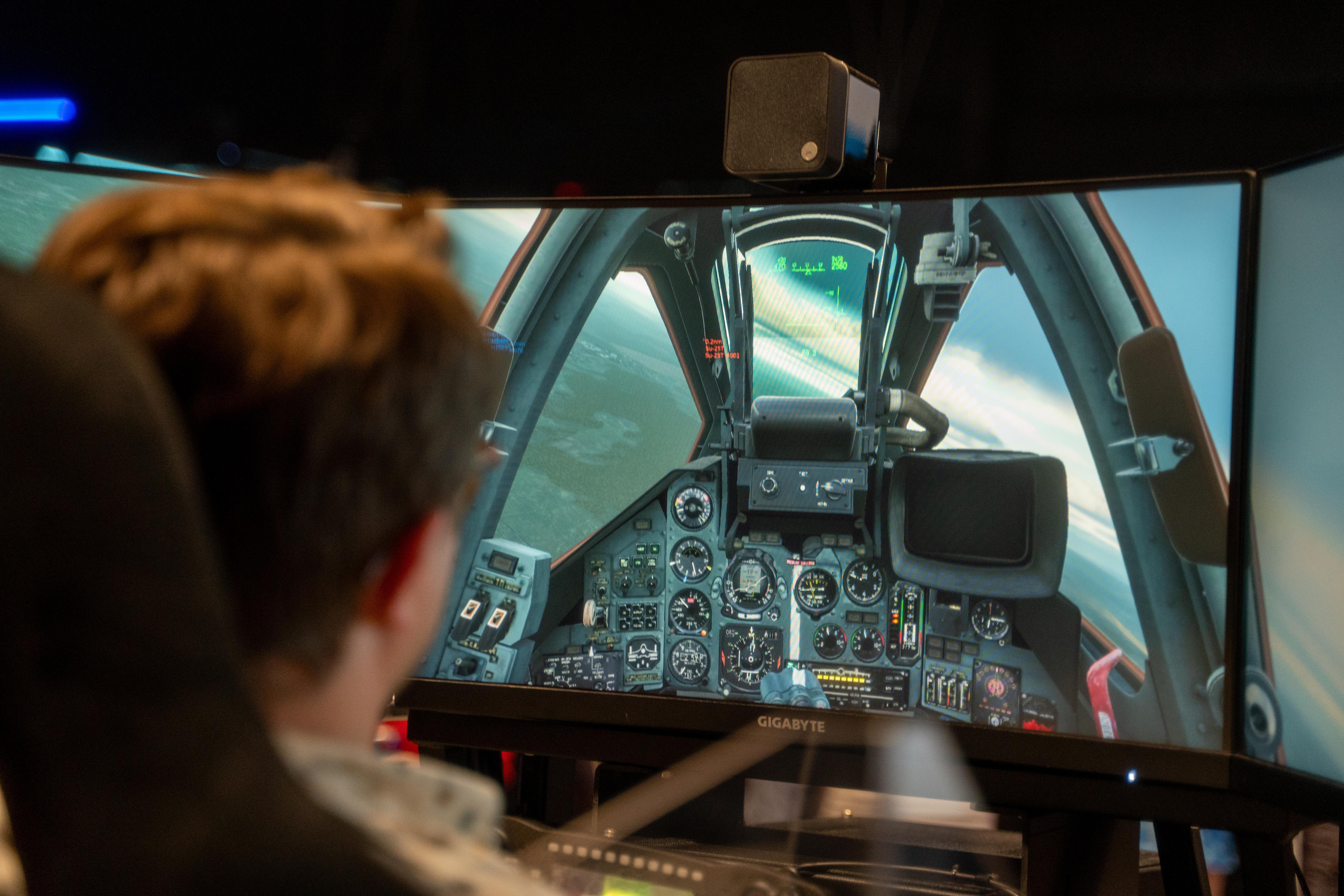 Experience lifelike aviation with our state-of-the-art setup