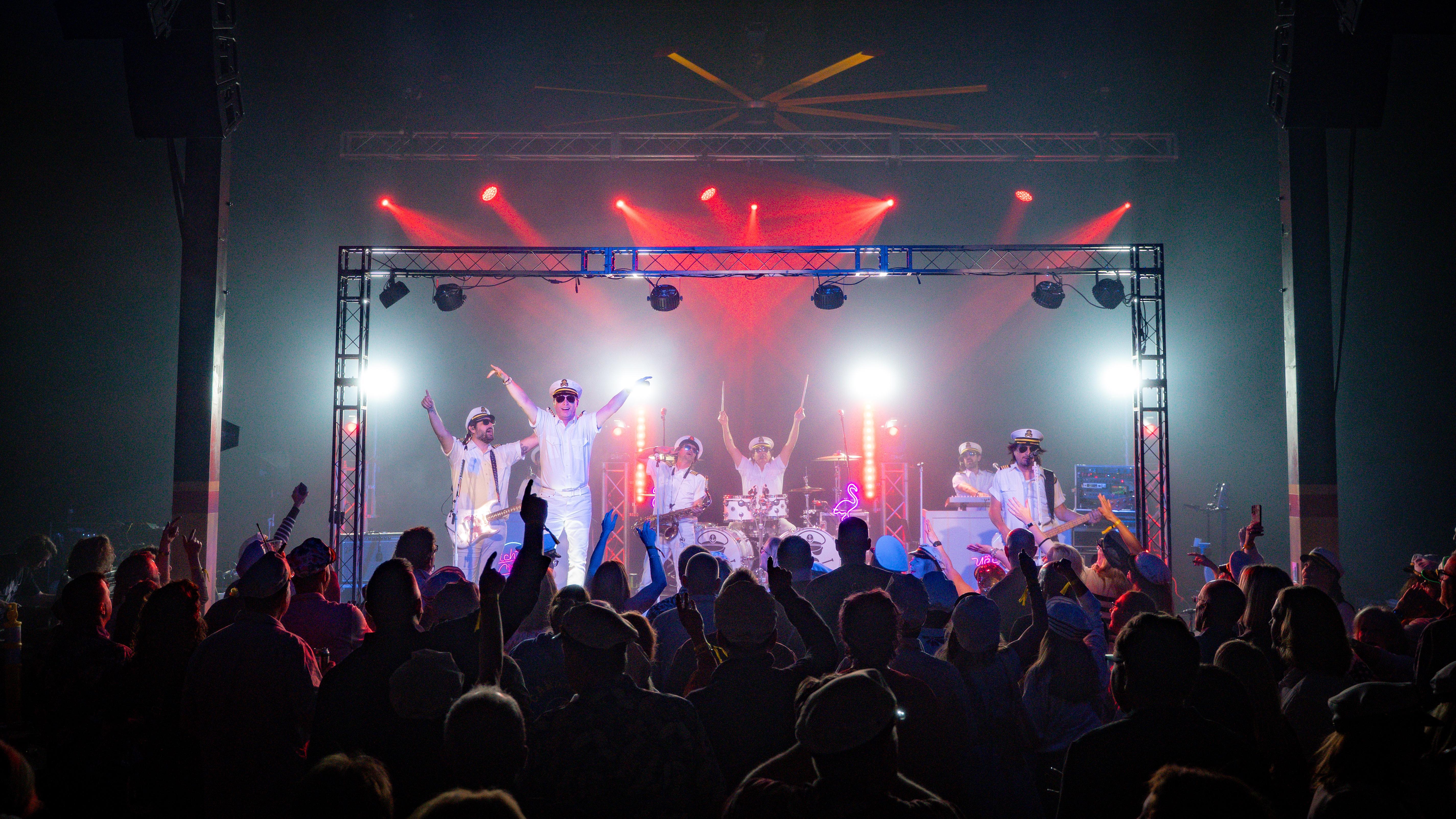 Showcasing artists and bands on our main stage